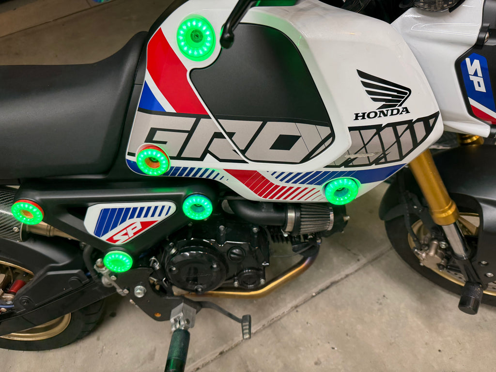 2022-2024 Honda GROM LED Washer Kit - Full Kit