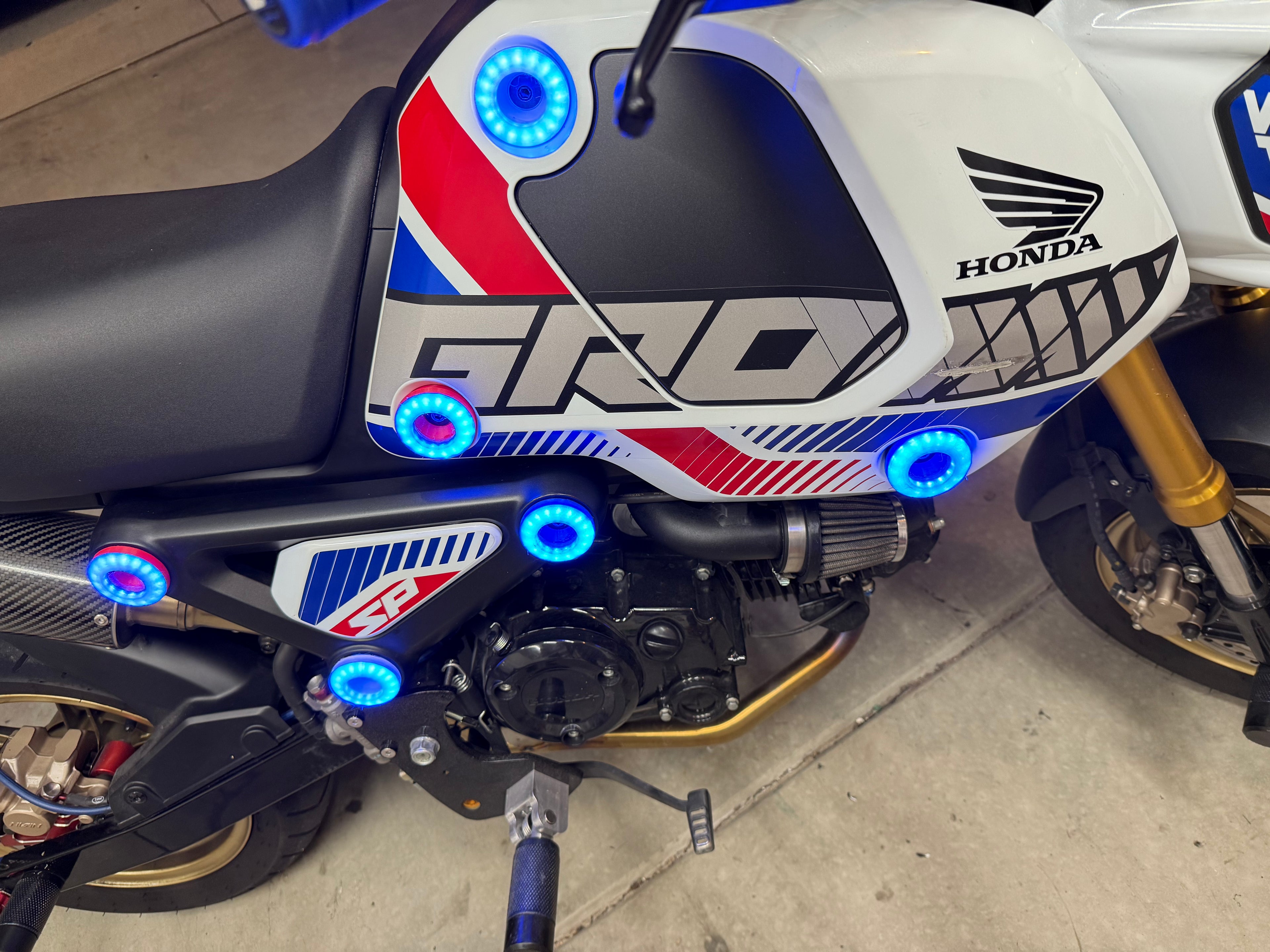 2022-2024 Honda GROM LED Washer Kit - Full Kit