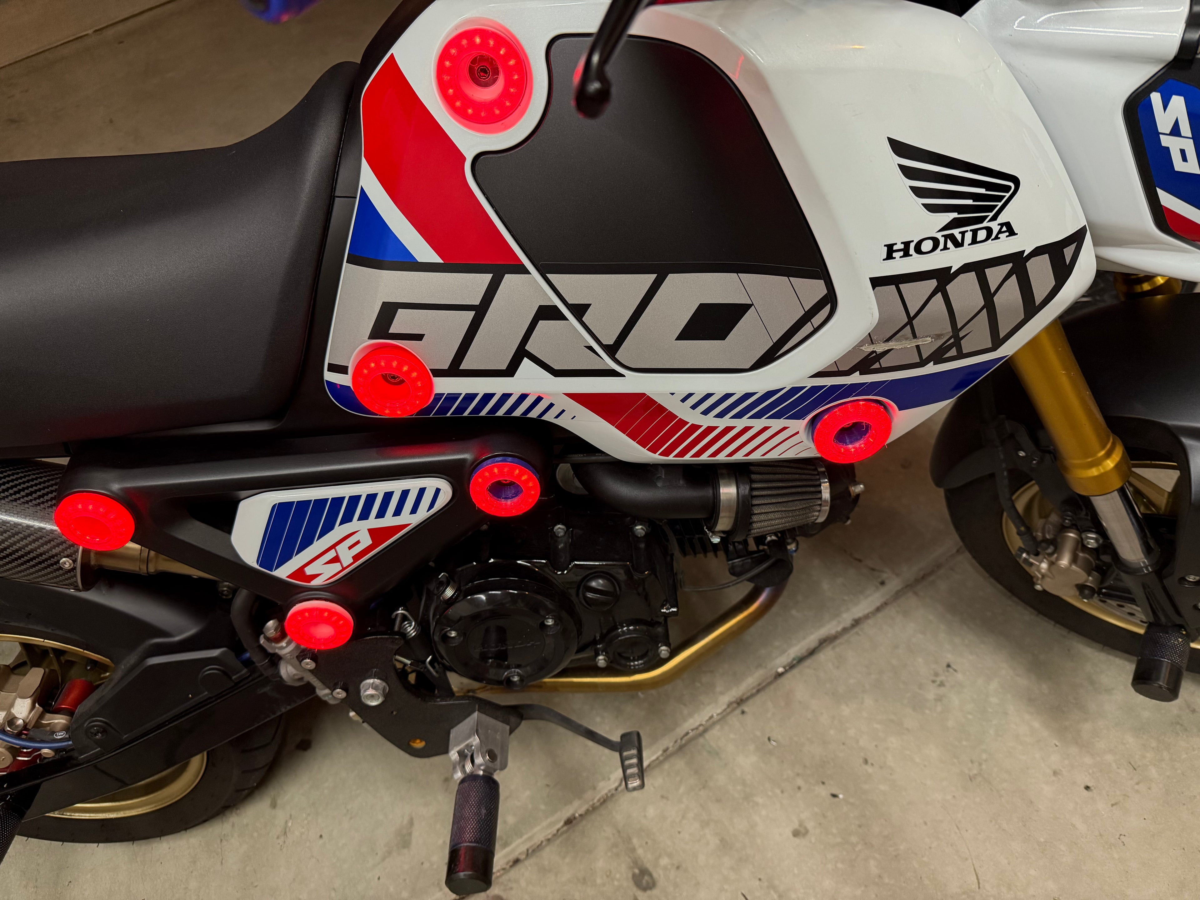 2022-2024 Honda GROM LED Washer Kit - Full Kit